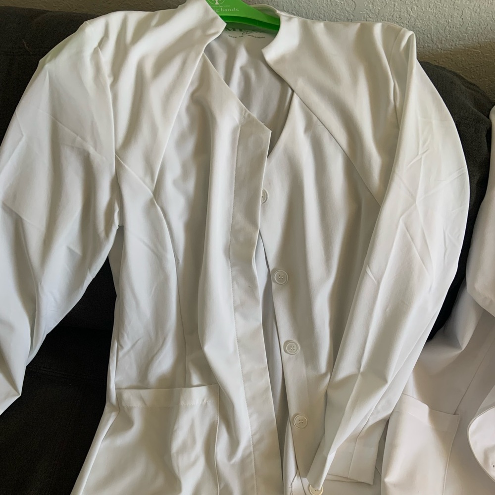 Womens White Coat